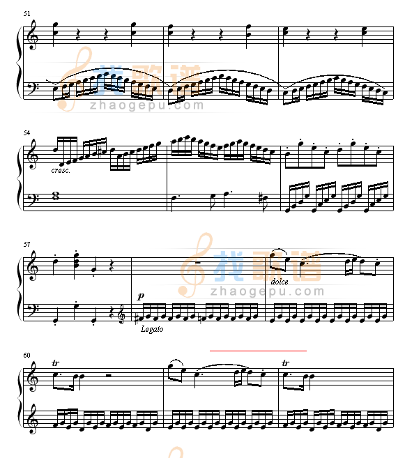 奏鸣曲 Sonatas K545