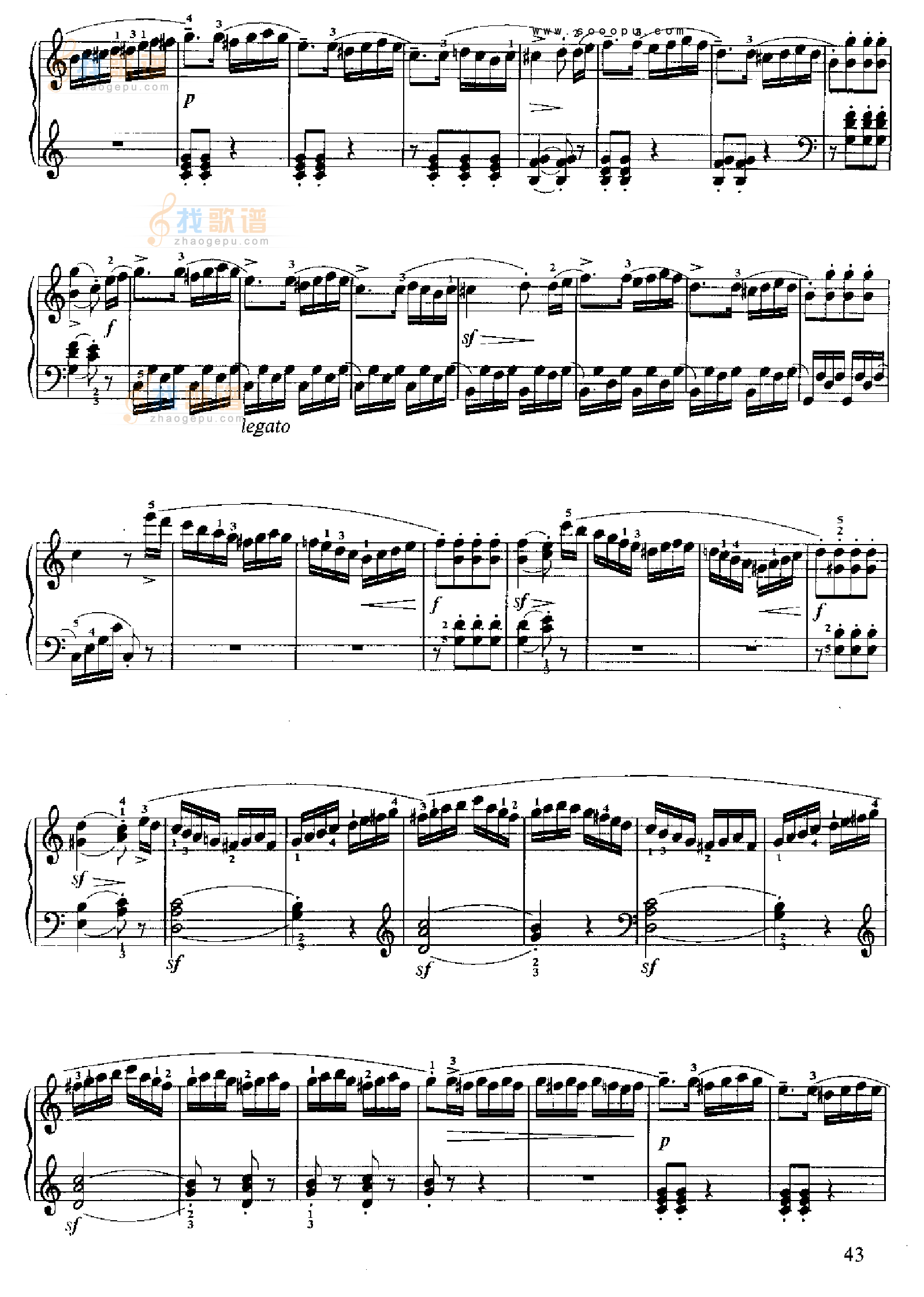 小奏鸣曲(Op.20 No.1)