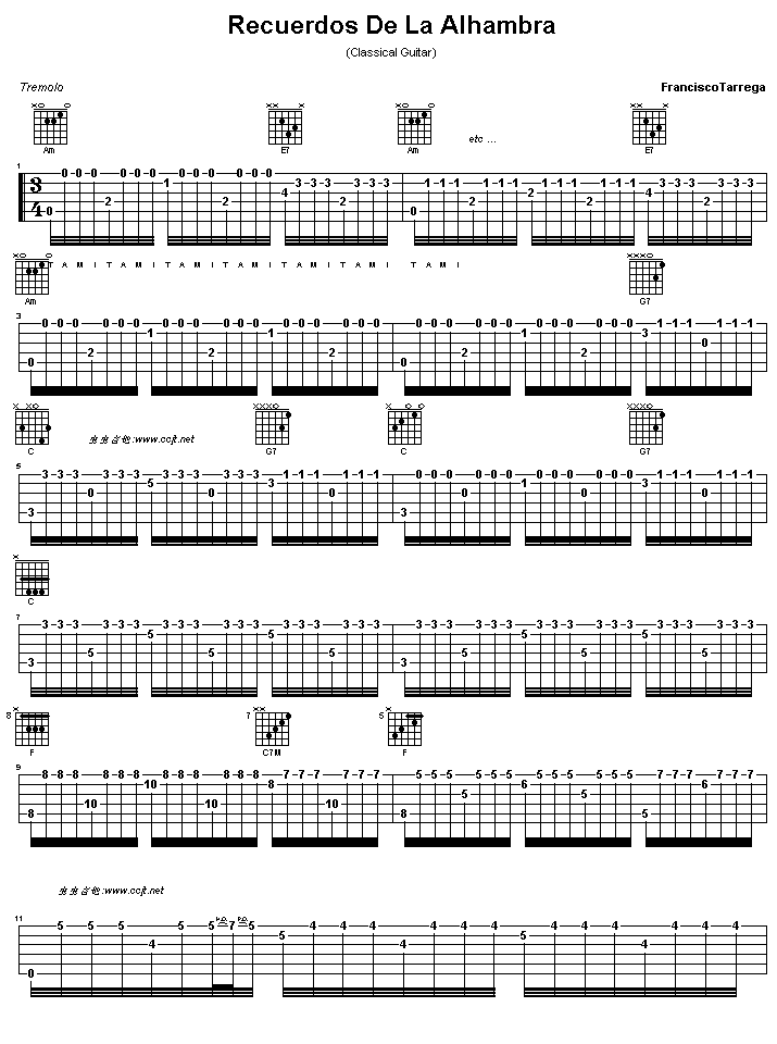 阿尔汉布拉宫的回忆