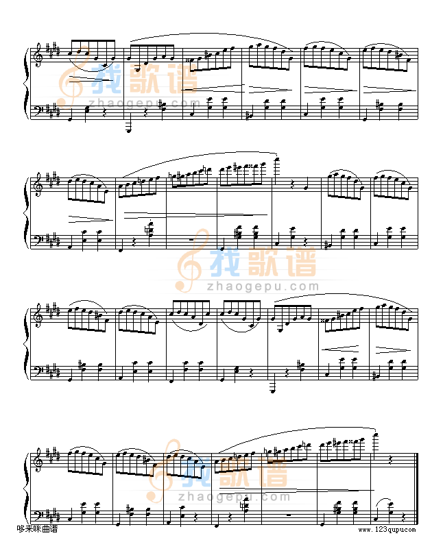 升C小调圆舞曲-肖邦