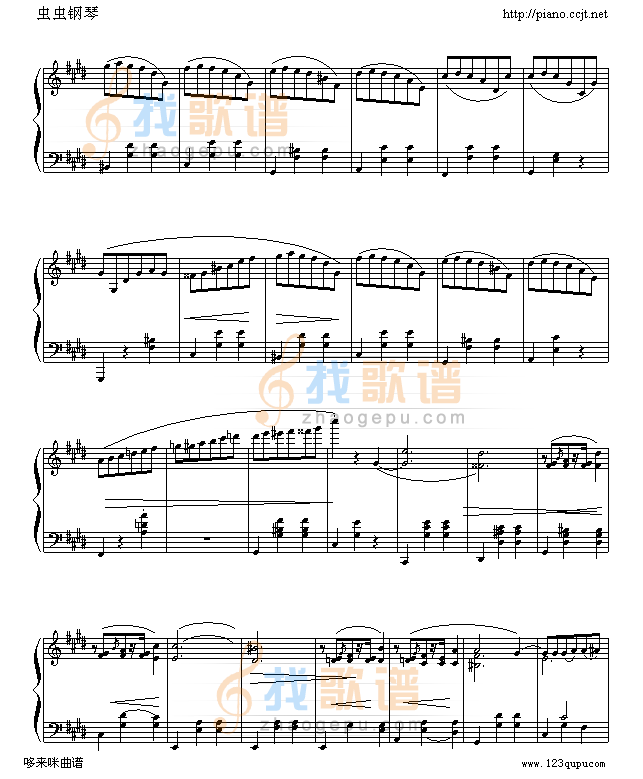 升C小调圆舞曲-肖邦