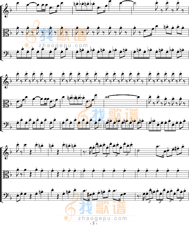 F大调弦乐小品