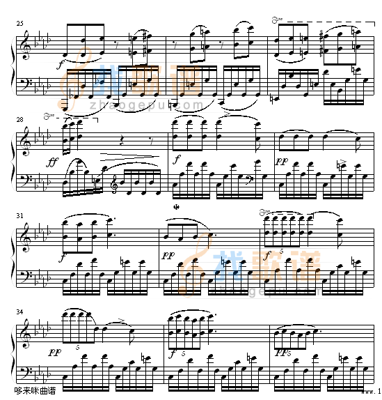 练习曲 -Op10-Nr9-肖邦