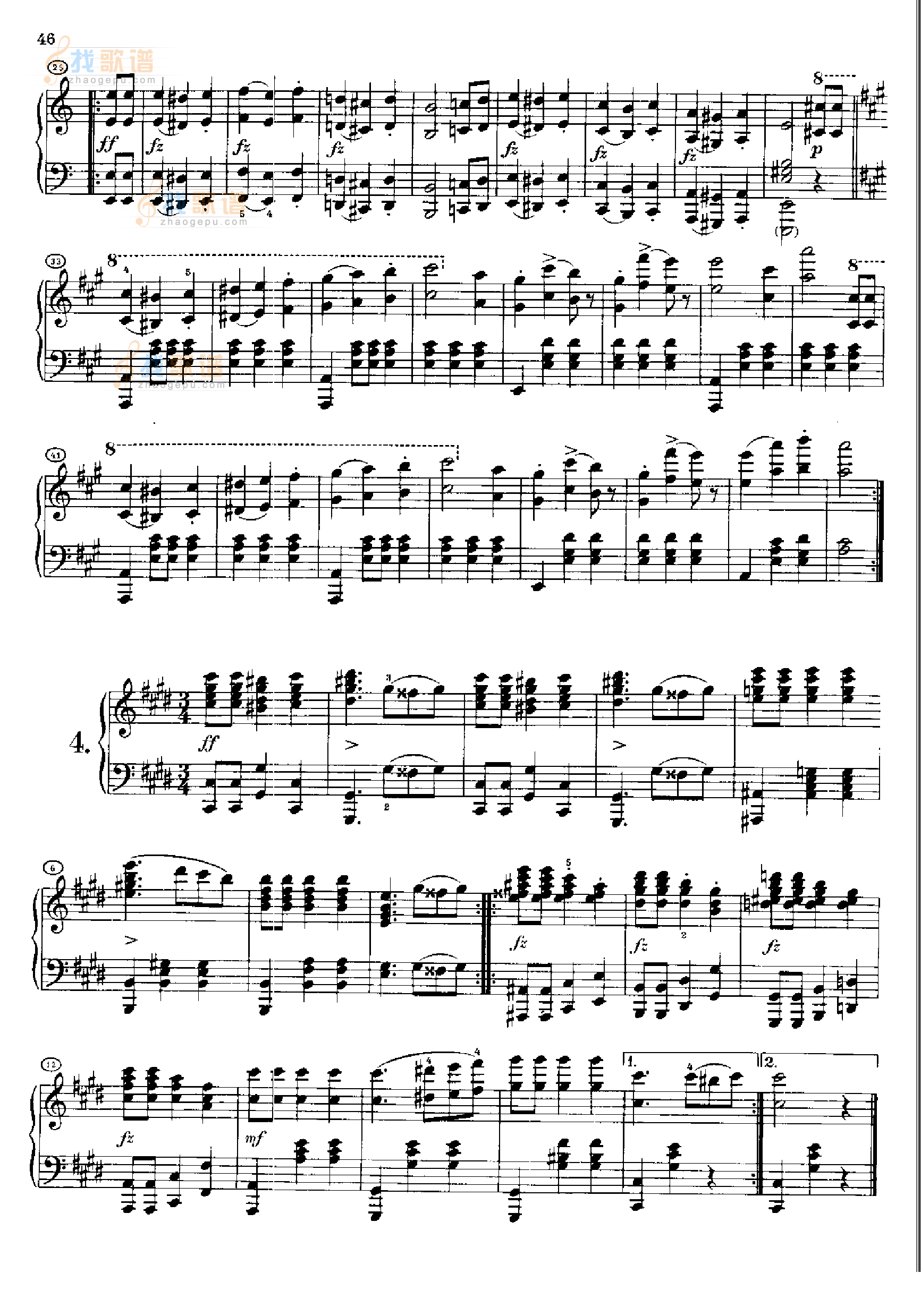 12首圆舞曲Opus18.D145