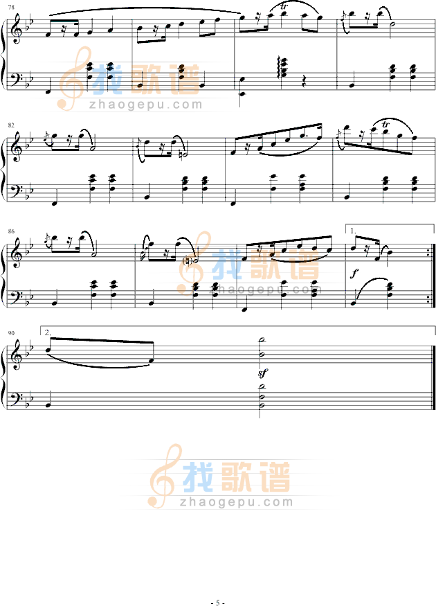 玛祖卡 op.7 no.1