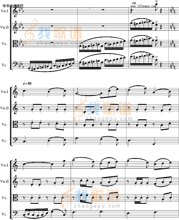 弦乐四虫奏-琴辉