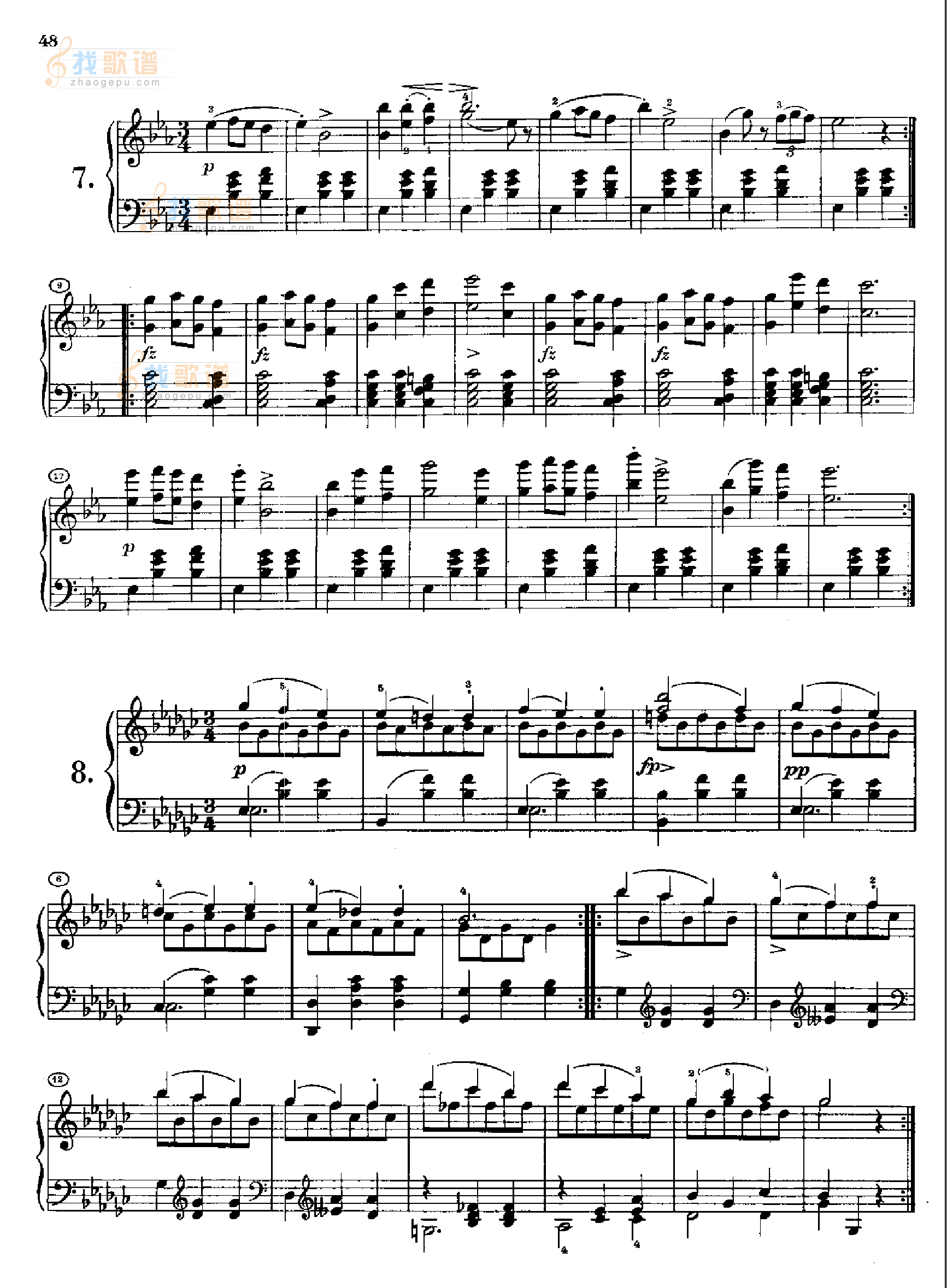 12首圆舞曲Opus18.D145