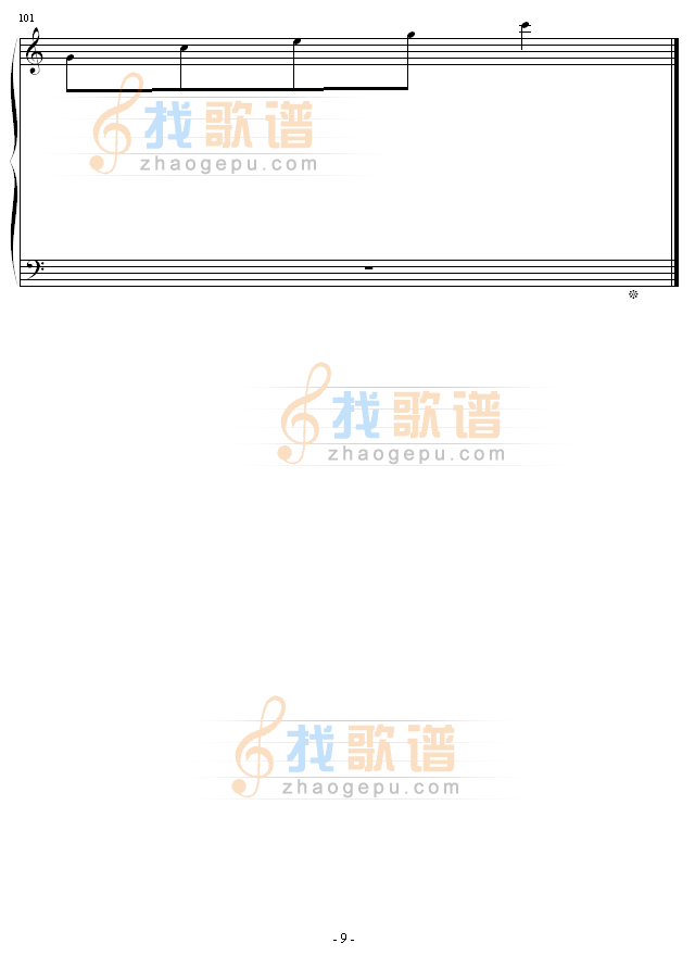 夜之歌-（总谱）