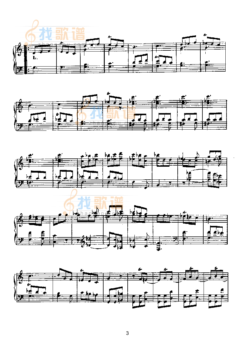 二十首经典奏鸣曲第十五首