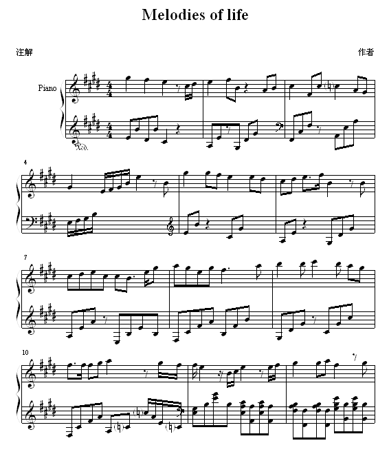 最终幻想9 MELODIES OF LIFE