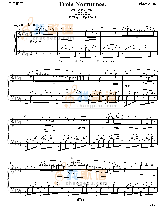 降b小调夜曲