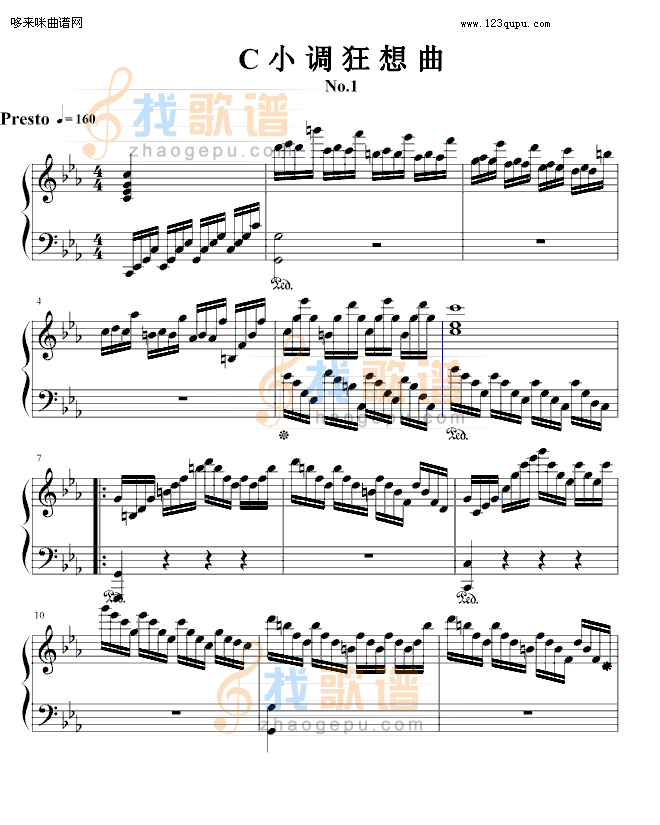 C小调狂想曲No.1-欧阳阳.