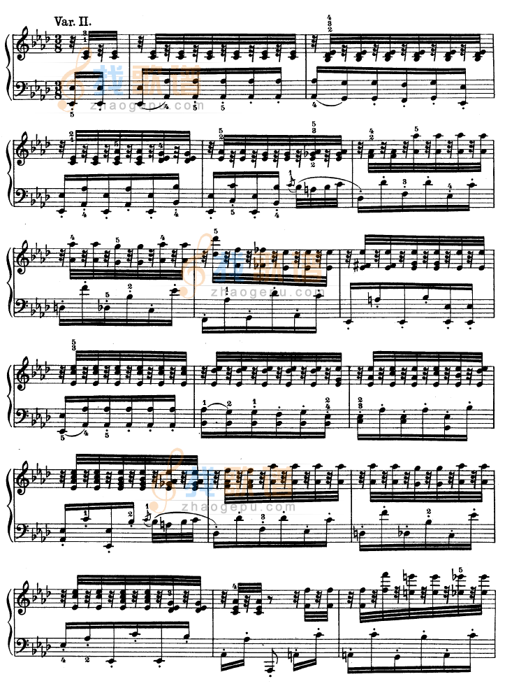 第十二钢琴奏鸣曲-（Op.26）