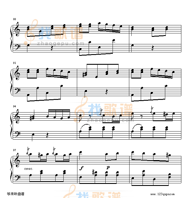 土耳其进行曲-莫扎特
