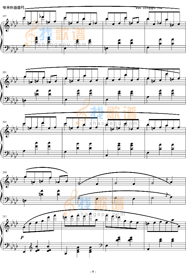 降A大调圆舞曲-肖邦