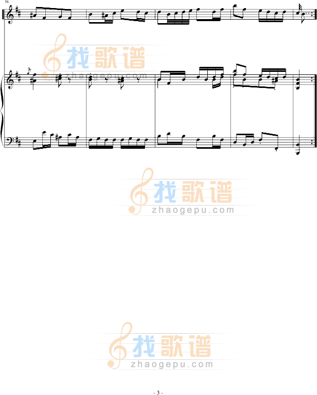 巴赫第二组曲中嬉戏曲