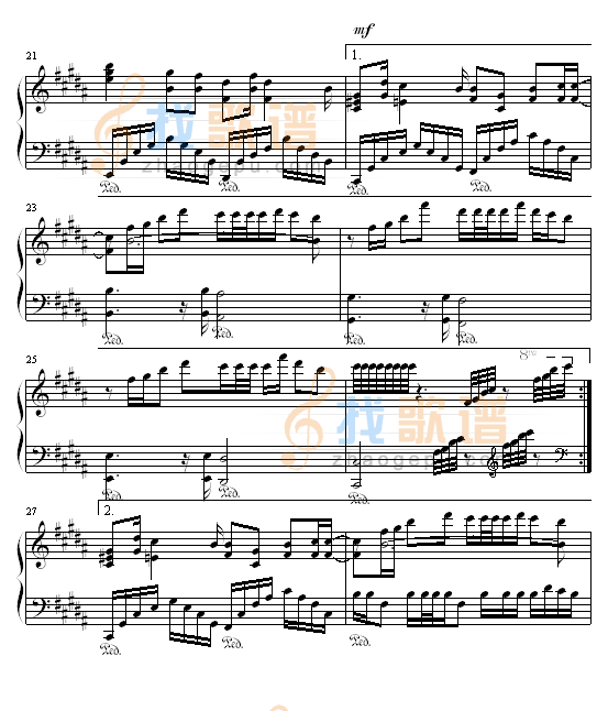 发如雪(修改版)