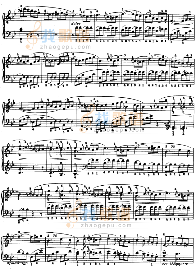 第十九钢琴奏鸣曲-（Op.49 No.1）-贝多芬