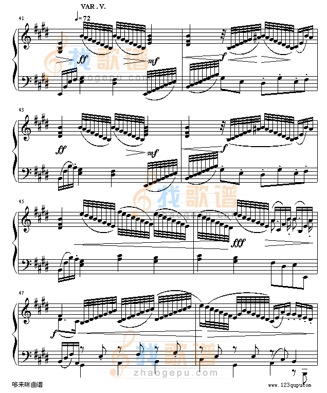 快乐的铁匠-亨德尔