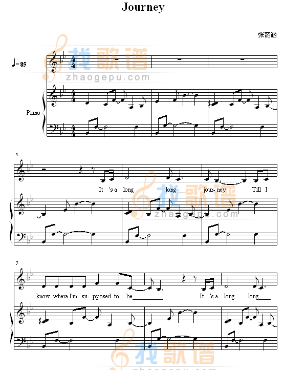 Journey - 弹唱版