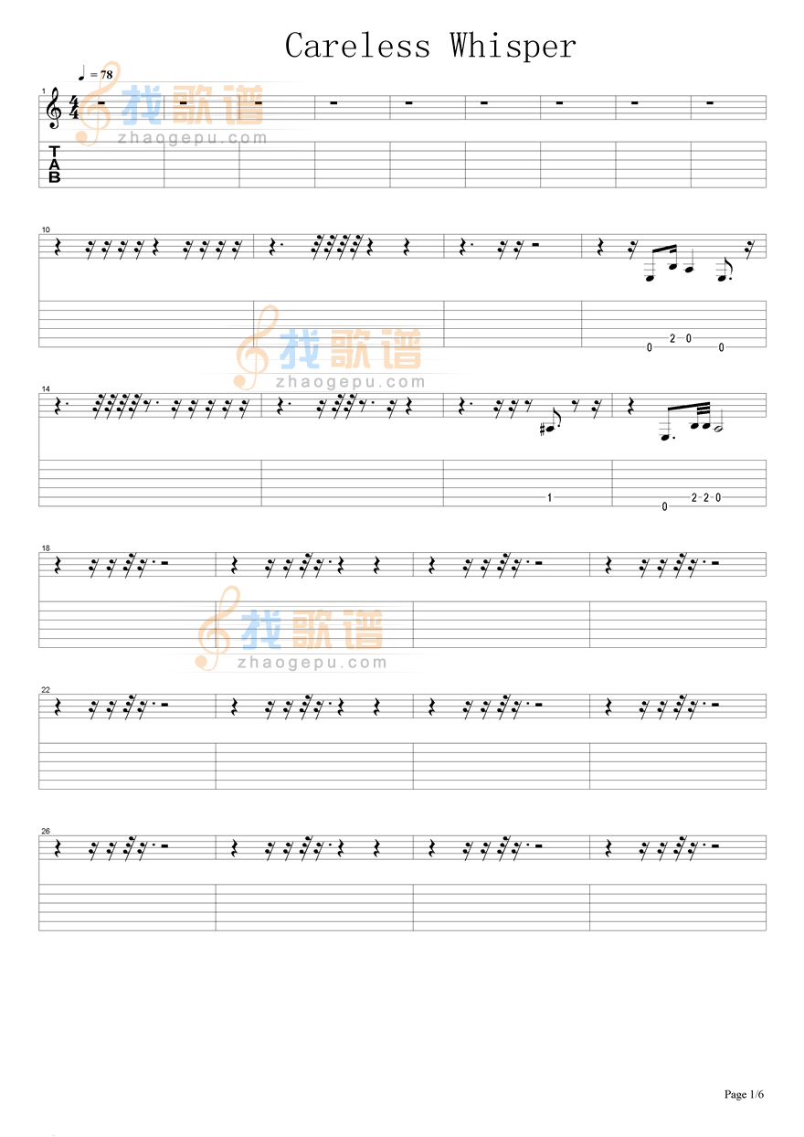 Careless Whisper