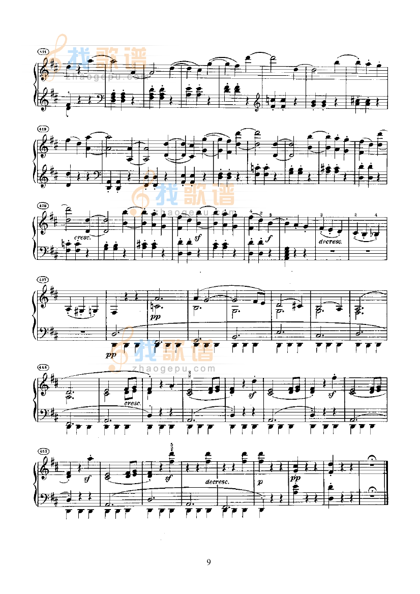 奏鸣曲(Opus28)