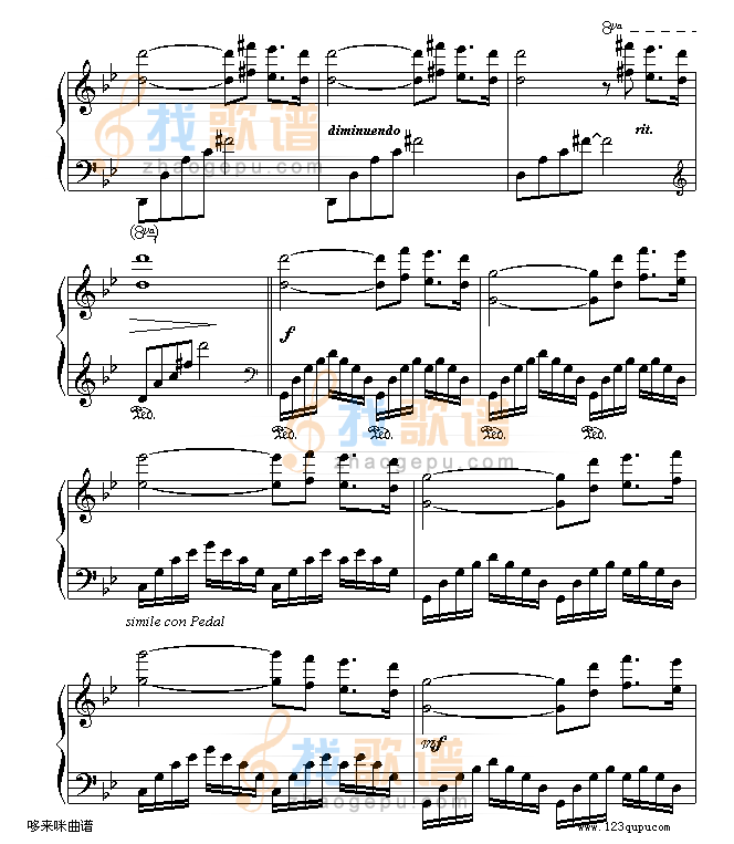 给母亲的信-克莱德曼