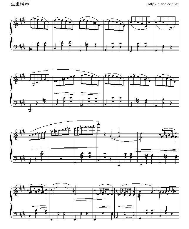 升C小调圆舞曲