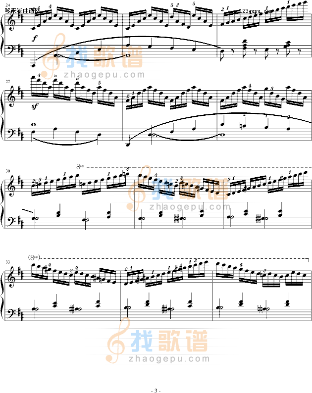 练习曲Op.740 No.3-车尔尼
