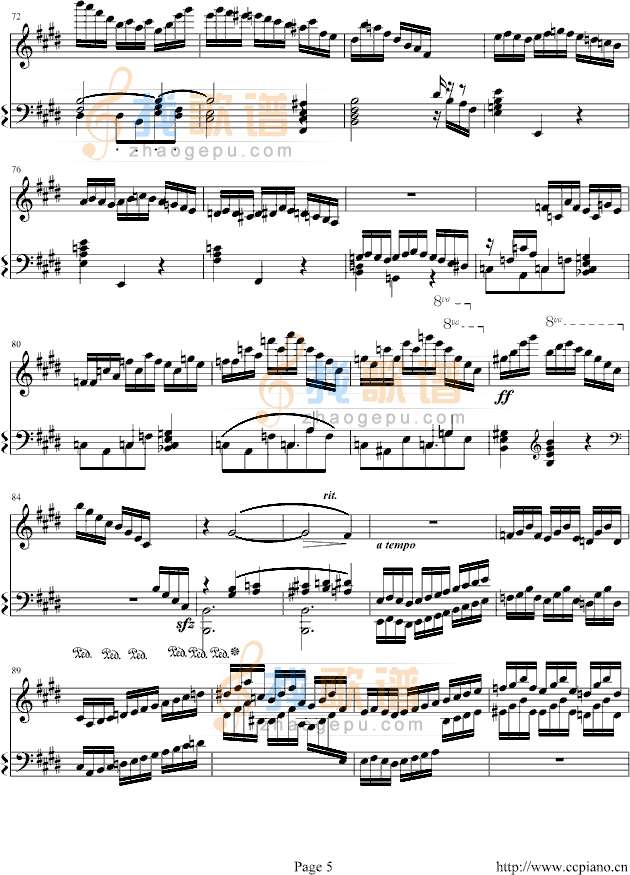 练习曲Op.72 No.1