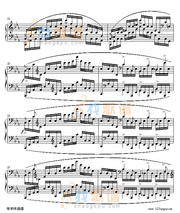练习曲OP25No12-肖邦