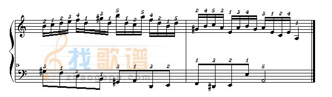 二部创意曲-精确指法版