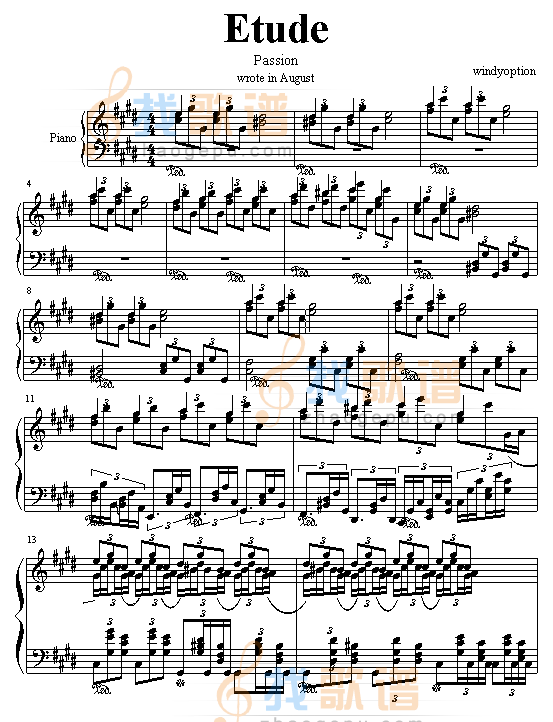 Etude(Passion)