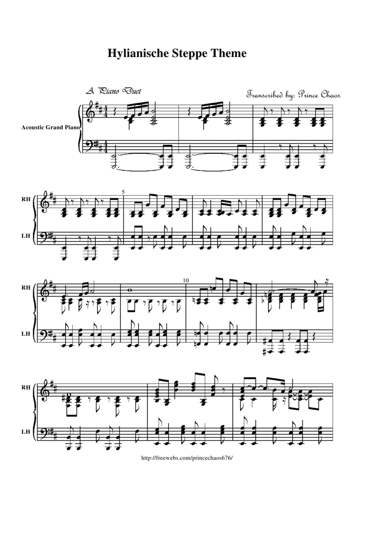 Hylianische Steppe Theme