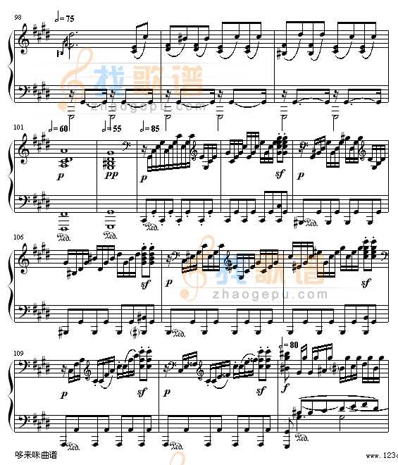 月光(第三乐章)-贝多芬