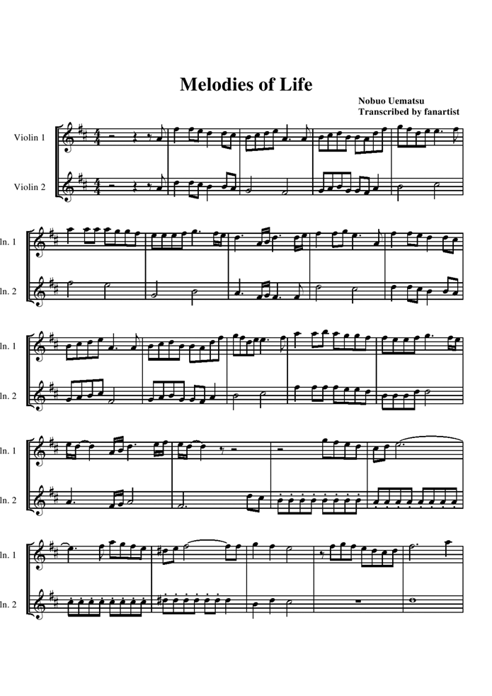 Melodies of Life