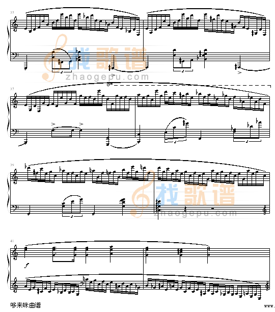 肖邦练习曲第２３首-（冬风）-肖邦