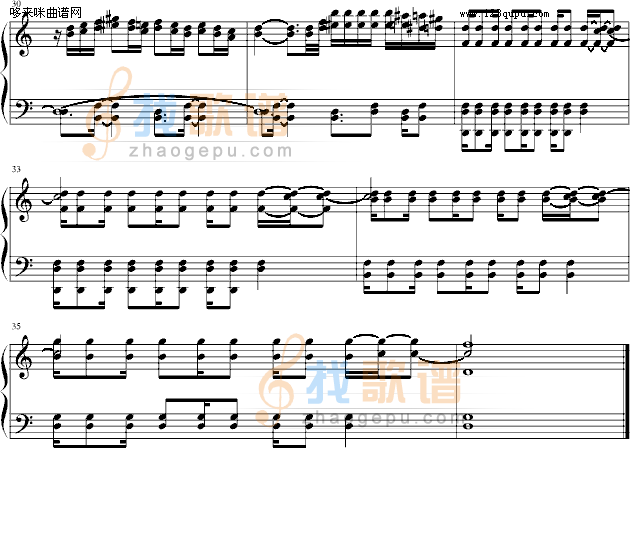 浪客剑心-激情原声钢琴版-动漫影视