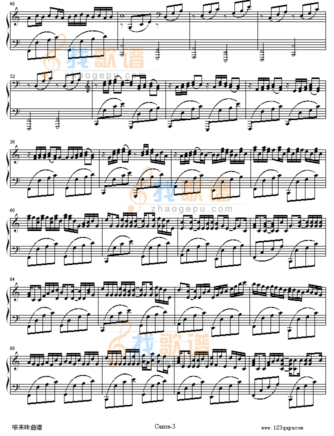 卡农-寒风版-帕赫贝尔-Pachelbel