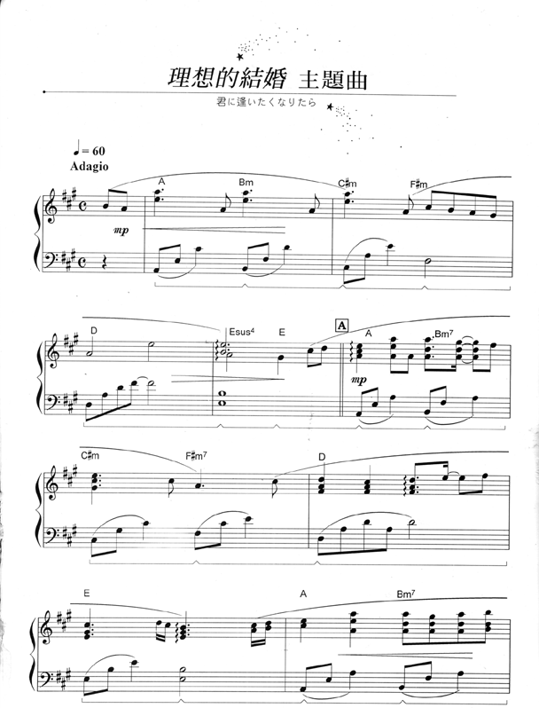 理想的结婚 主题曲