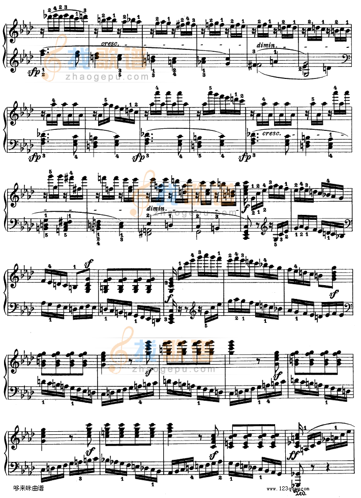 热情奏鸣曲-作品57号(第二十三钢琴奏鸣曲)-贝多芬