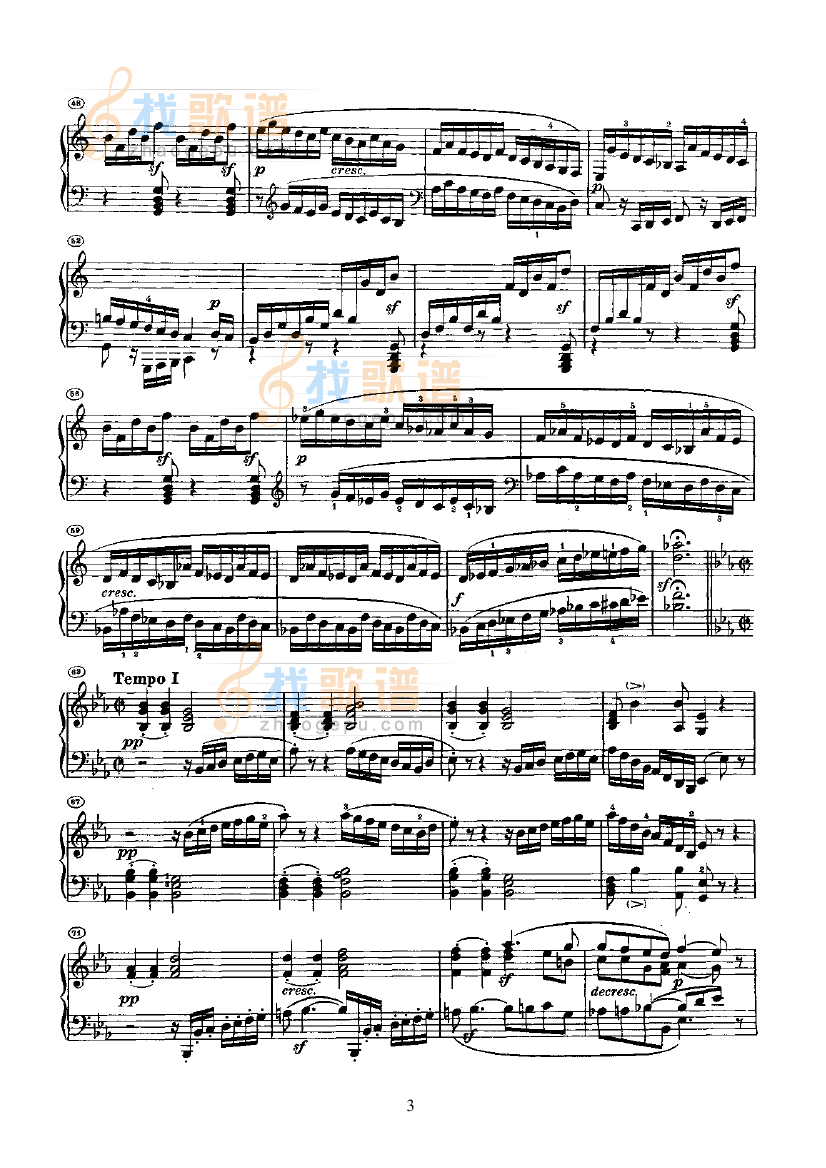 奏鸣曲(Opus27 Nr.1)