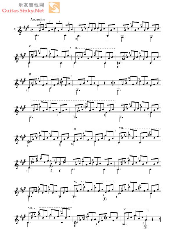 卡尔卡西25首练习曲之