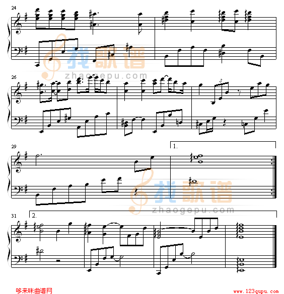 若我离去 -韩剧明成皇后主题曲-韩日剧