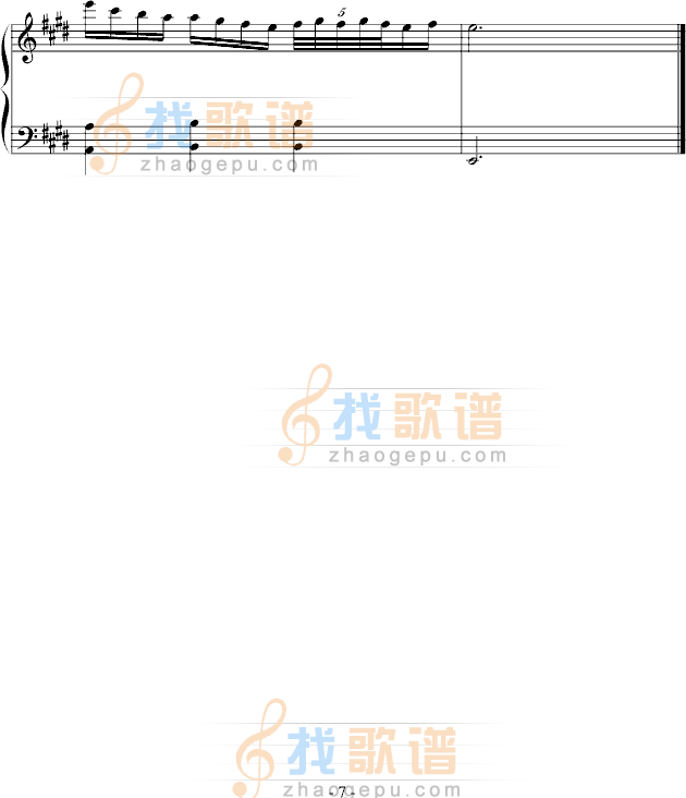 E大调奏鸣曲