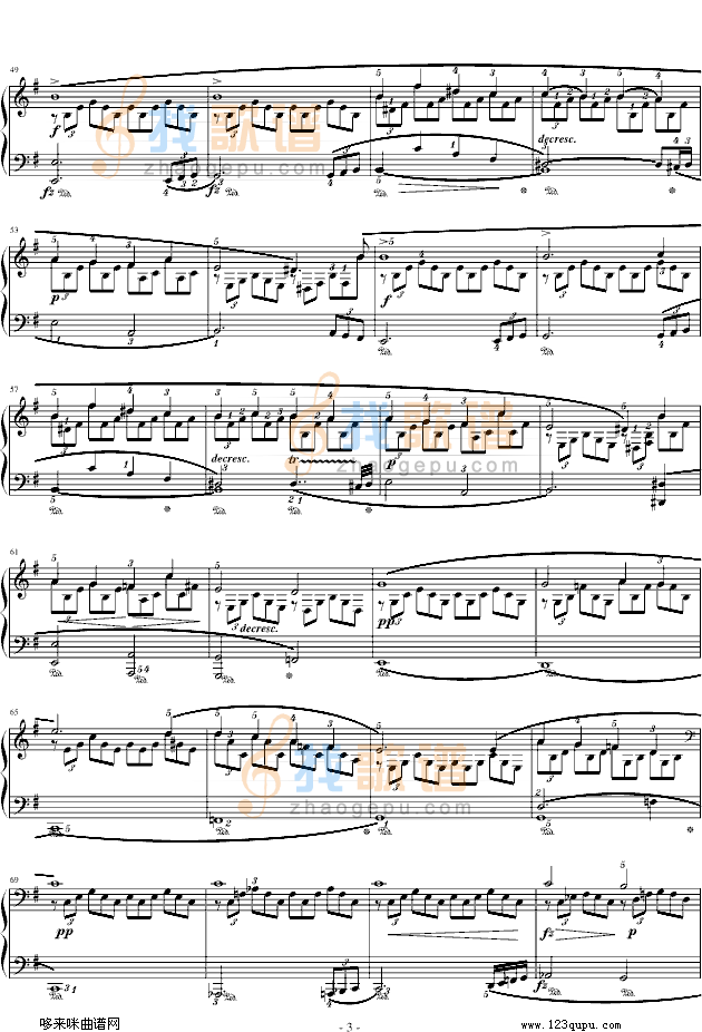 G大调即兴曲(Op.90,No.3))-舒伯特