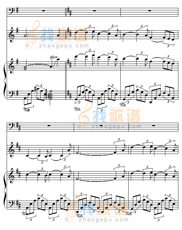 秋夜随想曲- (钢琴小提琴合奏)