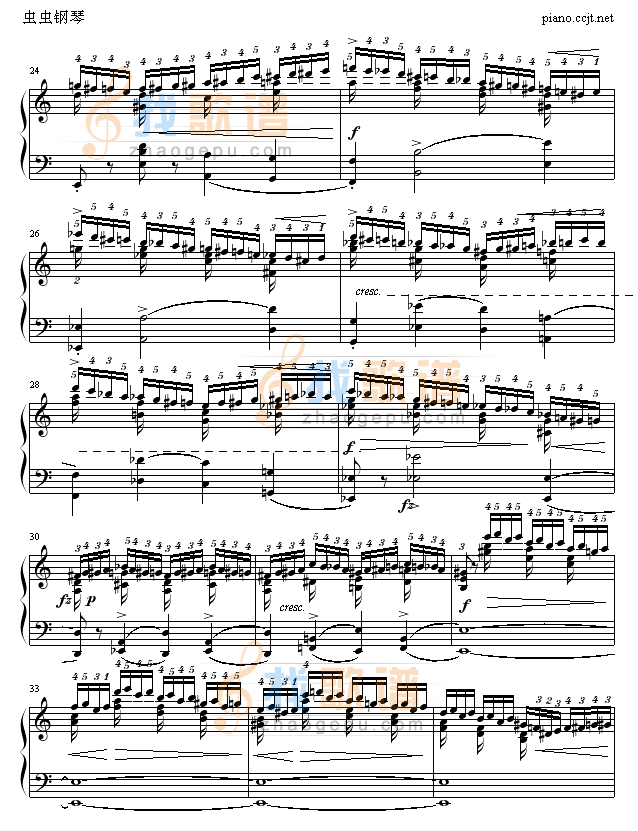 练习曲OP10No2