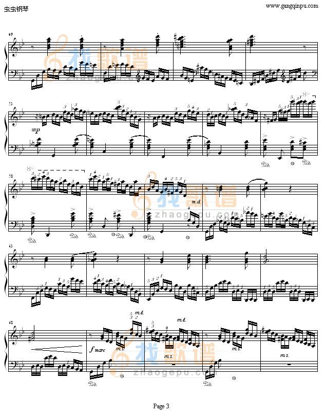 练习曲Op.72 No.2考级版