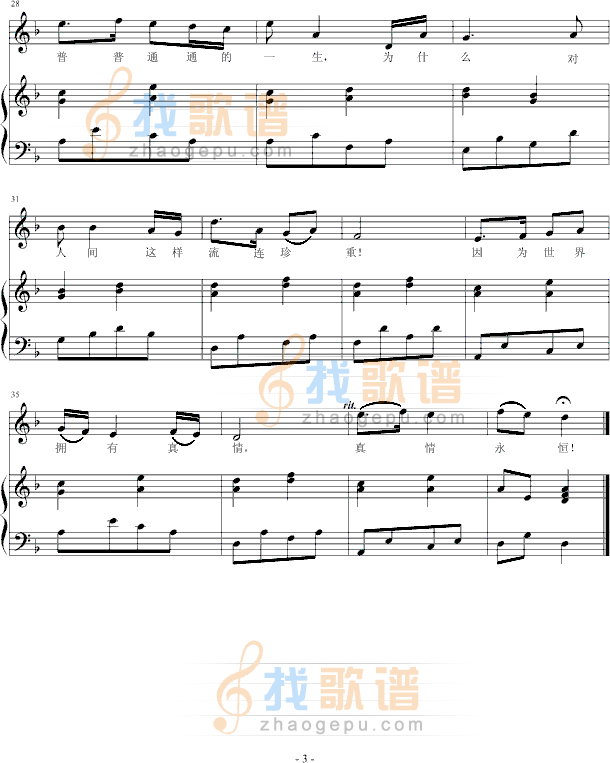 真情永恒